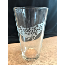 Whale Beer Pub Glass